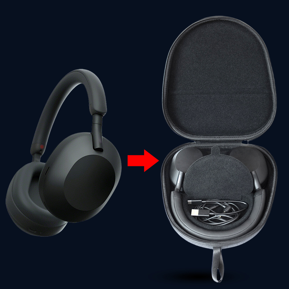 Estojo rígido à prova de choqu - Headphone Case Hard avaliação e preço
