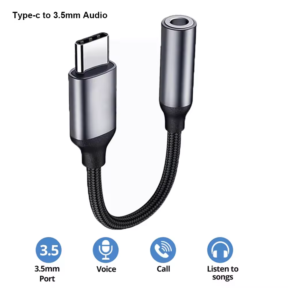 Adaptador de Áudio USB C 3.5mm - Audiophile Headphone Wired avaliação e preço